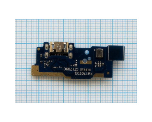 Шлейф для Meizu M5C M710H з роз'ємом живлення та мікрофоном High Quality TPS-2710000157182 2710000157182