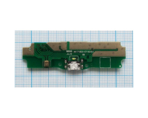 Шлейф (нижня плата) для Xiaomi Redmi 5A з роз'ємом живлення та мікрофоном High Quality TPS-2710000157304 2710000157304