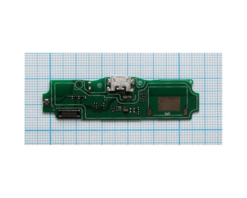 Шлейф (нижня плата) для Xiaomi Redmi 5A з роз'ємом живлення та мікрофоном High Quality TPS-2710000157304 2710000157304