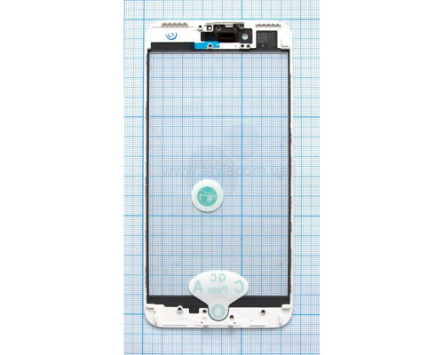 Скло для переклеювання для Apple iPhone 6 Plus з рамкою та OCA-плівкою white Original Quality TPS-2710000160182 2710000160182