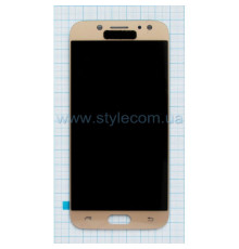 Дисплей (LCD) для Samsung Galaxy J5/J530 (2017) з тачскріном gold (TFT) High Quality