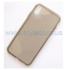 Чохол силіконовий Slim для Apple iPhone Xs Max black