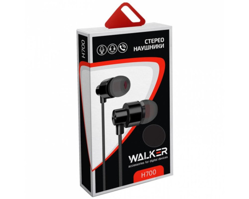 Навушники WALKER H700 black
