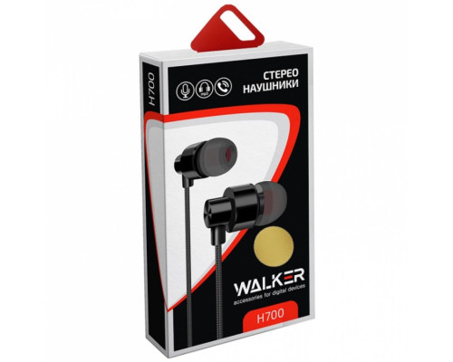 Навушники WALKER H700 gold