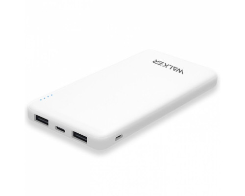 Power Bank WALKER WB-410 10000mAh white TPS-2710000167365