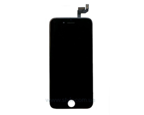 Дисплей (LCD) для Apple iPhone 6s з тачскріном black Original (переклеєне скло)
