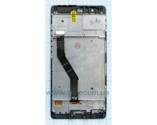 Дисплей (LCD) для Huawei P9 Plus VIE-L09, VIE-L29 з тачскріном та рамкою black High Quality TPS-2710000171430