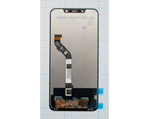 Дисплей (LCD) для Xiaomi Pocophone F1 з тачскріном black High Quality