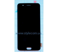 Дисплей (LCD) для OnePlus 5 з тачскріном black High Quality TPS-2710000172673