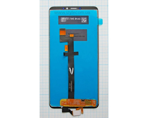 Дисплей (LCD) для Xiaomi Mi Max 3 з тачскріном white High Quality