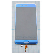 Дисплей (LCD) для Xiaomi Mi Note 3 з тачскріном та кнопкою blue High Quality