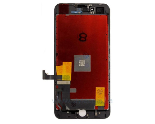 Дисплей (LCD) для Apple iPhone 8 Plus з тачскріном black Original (переклеєне скло)