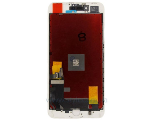 Дисплей (LCD) для Apple iPhone 8 Plus з тачскріном white Original (переклеєне скло)