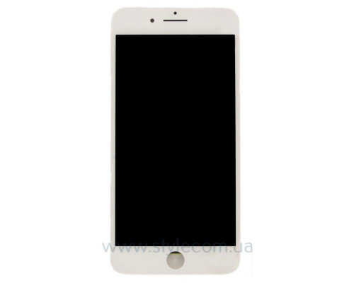 Дисплей (LCD) для Apple iPhone 8 Plus з тачскріном white Original (переклеєне скло)