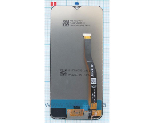 Дисплей (LCD) для Samsung Galaxy M20/M205 (2019) з тачскріном black Service Original (PN:GH82-18682A) TPS-2710000175988 2710000175988