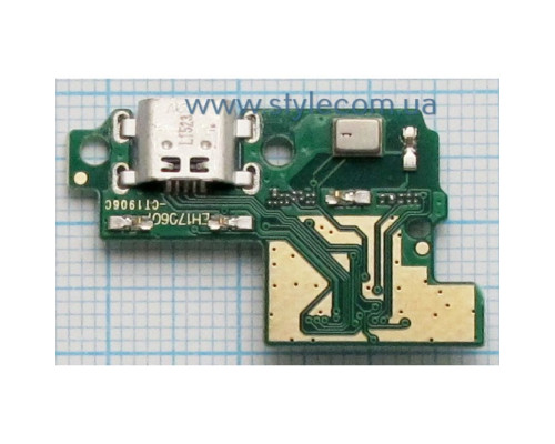 Шлейф (нижня плата) для Huawei Nova Lite (2017) з роз'ємом живлення та мікрофоном High Quality TPS-2710000177838 2710000177838