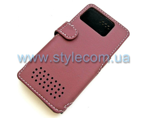 Чохол-книжка Status 5.2 '' бордовий