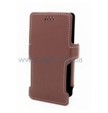 Чохол-книжка Status 5.2 '' коричневий