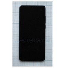 Дисплей (LCD) для Huawei P30 (2019) ELE-L29/02354HLT з тачскріном та рамкою black Service Original Full (battery+buzzer+speaker+mic+flats)