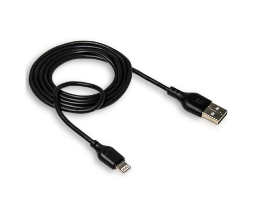 Кабель USB XO NB103 Lightning Quick Charge 2.1A black TPS-2710000181965 2710000181965