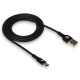 Кабель USB XO NB107 Type-C Quick Charge 2.1A black TPS-2710000181668 2710000181668