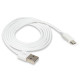 Кабель USB XO NB47 Micro Quick Charge 2.4A white