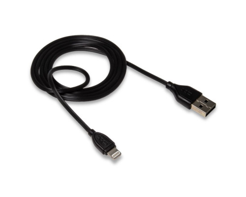 Кабель USB XO NB8 Lightning Quick Charge 2.1A black