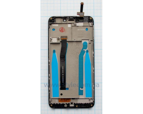 Дисплей (LCD) для Xiaomi Redmi 4X, Redmi 4X Pro з тачскріном та рамкою black High Quality TPS-2710000184522 2710000184522