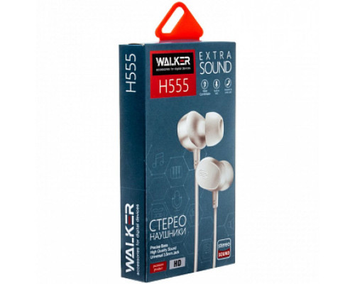 Навушники WALKER H555 white