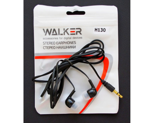 Навушники WALKER H130 black (тех.пак.) TPS-2710000187660