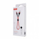 Кабель USB XO NB117 Micro Quick Charge 2.1A 0.25м black