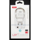 Мережевий зарядний пристрій (адаптер) 2в1 XO L37 1USB / 2.1A + Data Cable USB to Micro white TPS-2710000188889 2710000188889