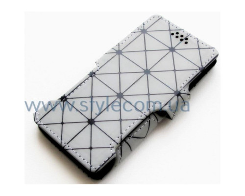 Чохол-книжка Status 5.2 '' ромб сірий