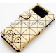 Чохол-книжка Status 5.5 '' ромб золотий