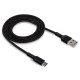 Кабель USB WALKER C575 Type-C black TPS-2710000189381