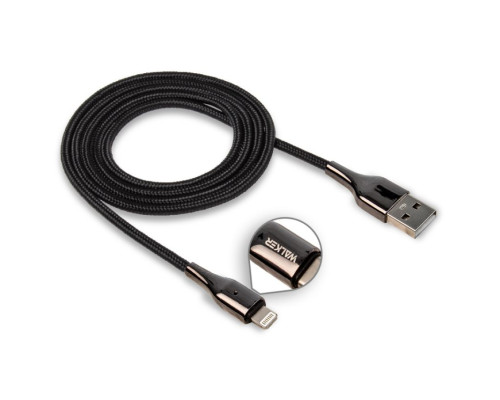 Кабель USB WALKER C930 Intelligent Lightning black