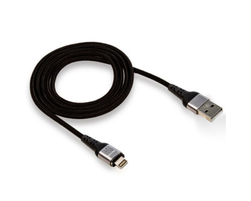 Кабель USB WALKER C970 Lightning Magnetic black