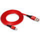 Кабель USB WALKER C705 Lightning red