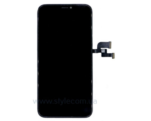 Дисплей (LCD) для Apple iPhone X з тачскріном black Original (переклеєне скло) TPS-2710000193241