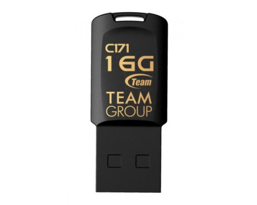 Флеш-пам'ять USB Team C171 16GB black (TC17116GB01)