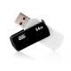 Флеш-пам'ять USB GOODRAM (Colour Mix) UCO2 64GB black/white (UCO2-0640KWR11) TPS-2710000195009