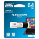 Флеш-пам'ять USB GOODRAM (Colour Mix) UCO2 64GB black/white (UCO2-0640KWR11) TPS-2710000195009