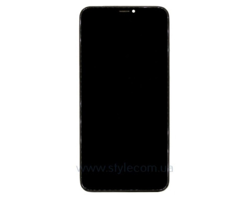 Дисплей (LCD) для Apple iPhone Xs Max з тачскріном black Original (переклеєне скло) TPS-2710000198178 2710000198178
