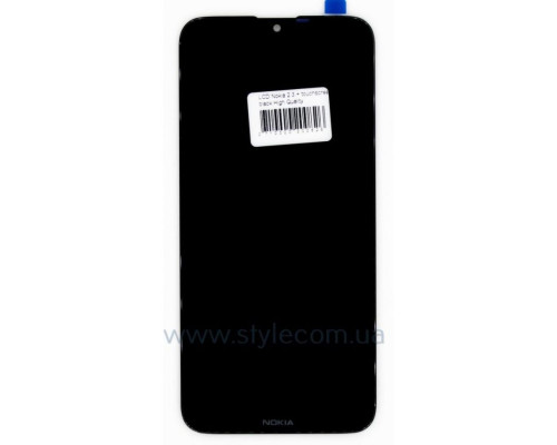 Дисплей (LCD) для Nokia 2.3 TA-1206 з тачскріном black High Quality TPS-2710000200826