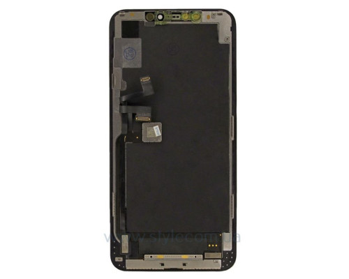 Дисплей (LCD) для Apple iPhone 11 Pro Max з тачскріном black Original (переклеєне скло)