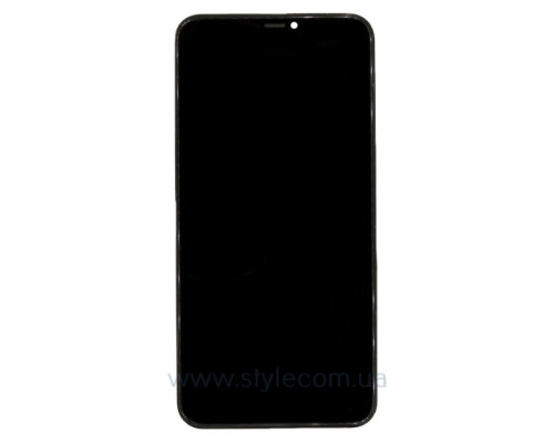 Дисплей (LCD) для Apple iPhone 11 Pro Max з тачскріном black Original (переклеєне скло)