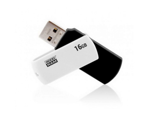 Флеш-пам'ять USB GOODRAM (Colour Mix) UCO2 16GB black/white (UCO2-0160KWR11) TPS-2710000201021