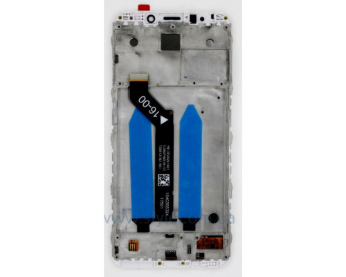 Дисплей (LCD) для Xiaomi Redmi 5 Plus з тачскріном та рамкою white Original Quality TPS-2710000193791 2710000193791