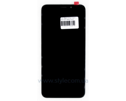 Дисплей (LCD) для Xiaomi Redmi 5 Plus з тачскріном та рамкою black Original Quality