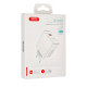 Мережевий зарядний пристрій (адаптер) XO L43 PD / QC3.0 / 3A / 18W white